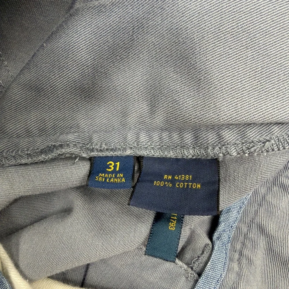 Polo Ralph Lauren Shorts Mens 31 Blue Kakis Classic Fit 9